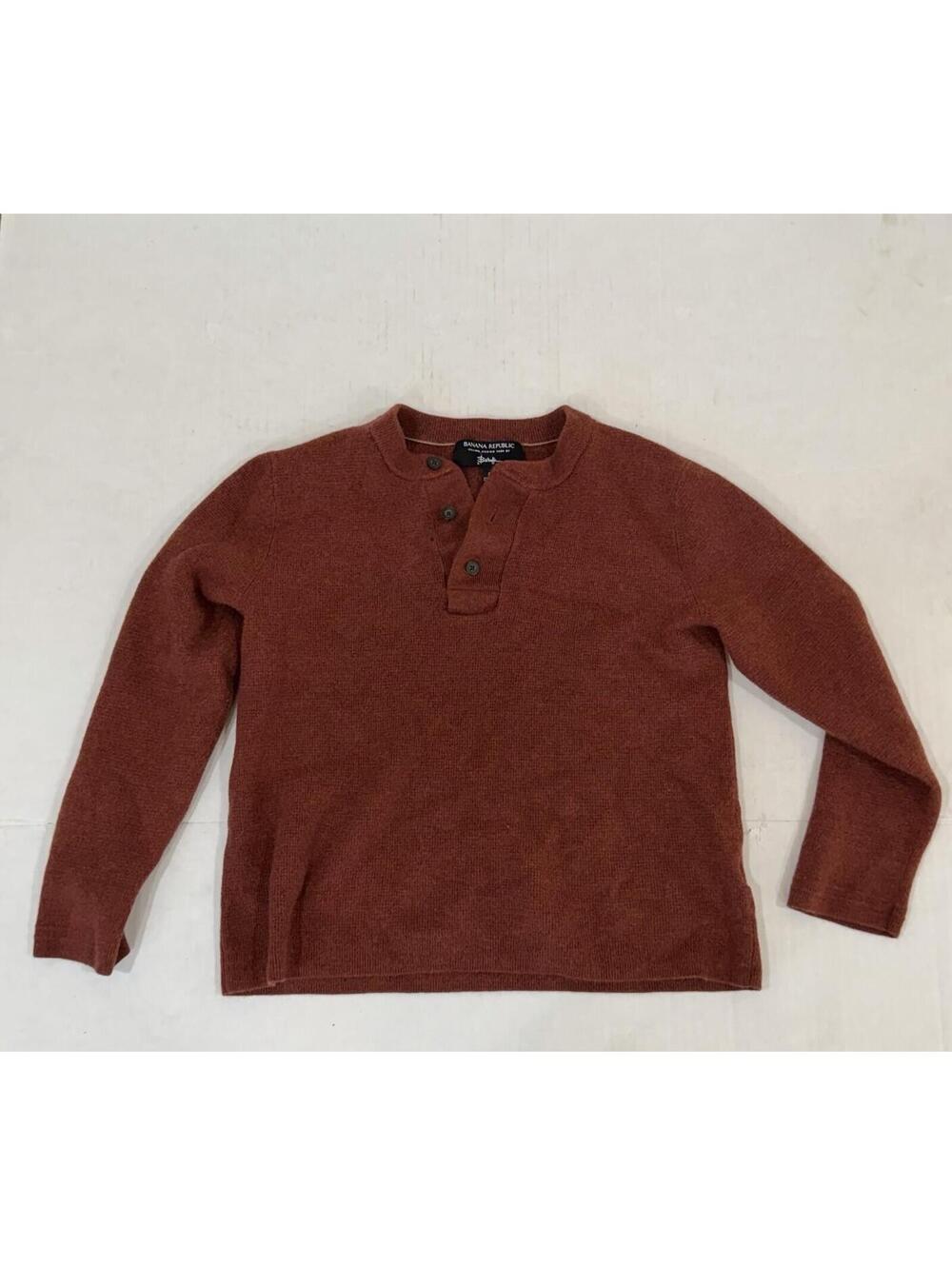Size Small  Kids banana republic italian merino Yarn By Baruffa Sweater Kids Boy